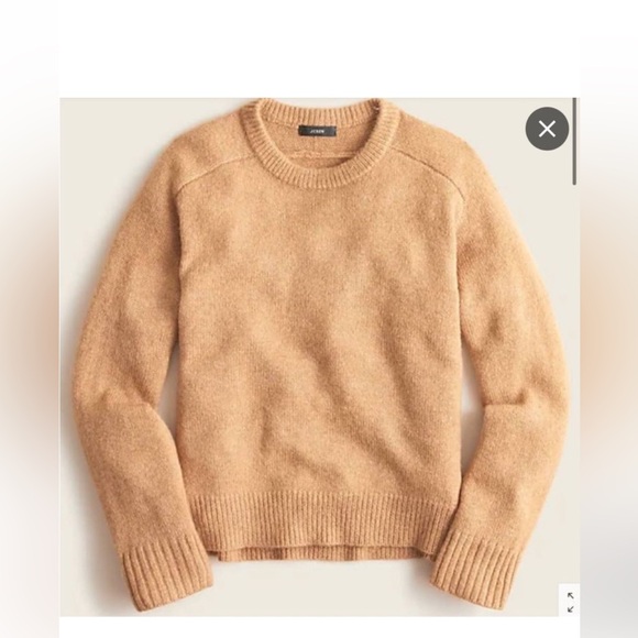 J.Crew Relaxed Saddle Sleeve Sweater Size Medium - Picture 2 of 7